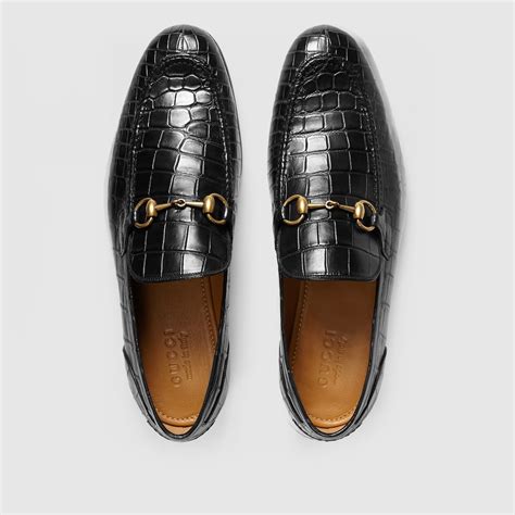 crocsy gucci|gucci jordaan crocodile loafer.